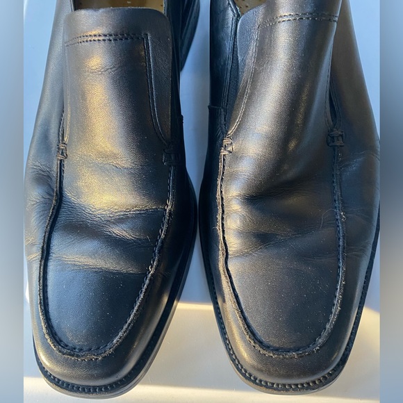 Cole Haan Black Leather Loafers Size 9.5 - Picture 3 of 8
